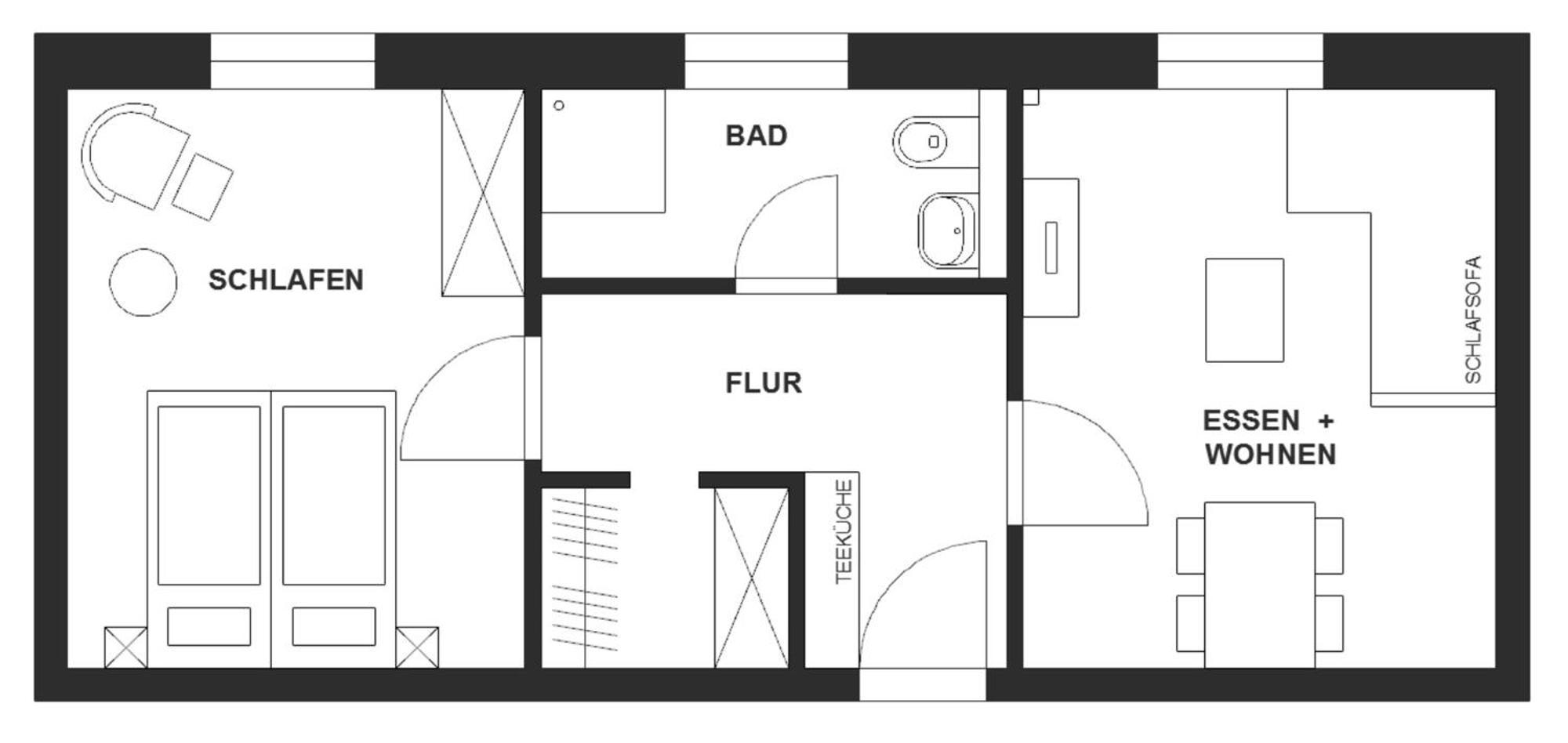Ferienwohnung Quaduxenbarg Rüggow Exterior foto